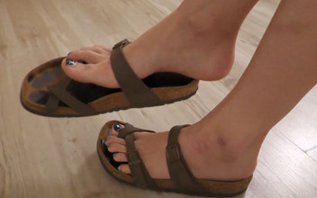 Shoe Game in Birkenstocks ft. Chichi by Sierra Changer: Legs, Foot ...