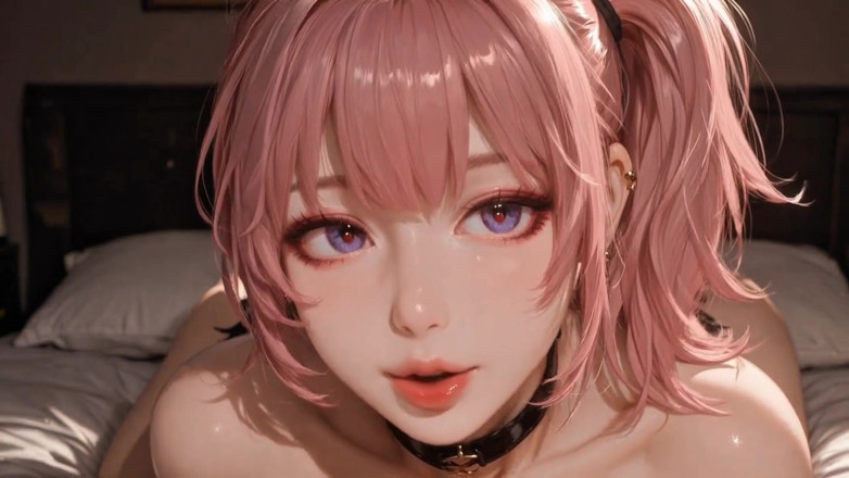 Stories&Anime: Ahegao 3D Pink Silicone Doll Tease