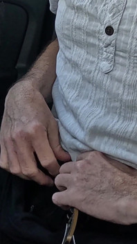 Hete Dilf praat vies, aftrekken en klaarkomen in de auto voor Jim - Rockardglans 209