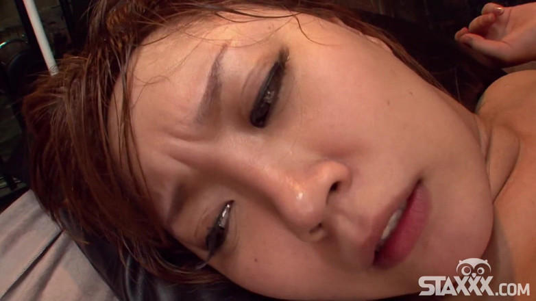 Staxxx: Asian babe gets fucked hard