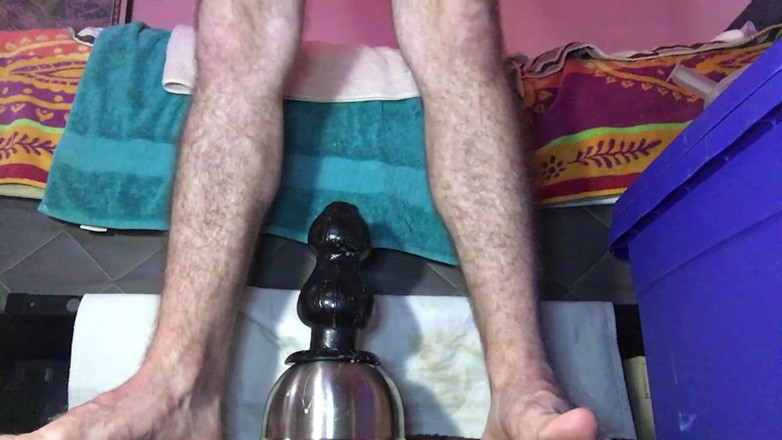 Turtlewax: Anal Fun - 2019.1.16 | 4 | Wrecking my asshole on my giant dildos