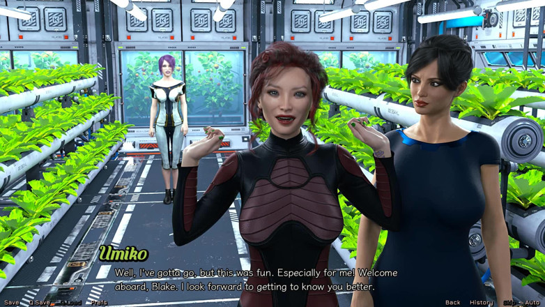 Dirty GamesXxX: ติดค้างในอวกาศ: รู้จักกับสาวๆ Ep.2