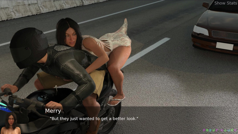 Porny Games: Proyecto esposa caliente - montando el motor con el culo desnudo (91)
