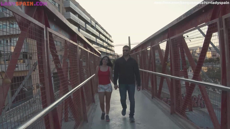 Lady Spain: He Proposes to This Skinny Brunette and She Lets Them...