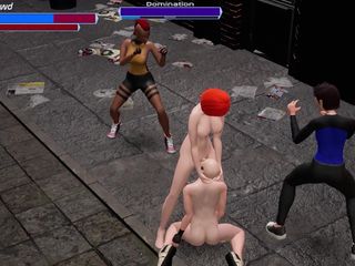 LewdArcade: Solas City Heroes 3D side scroller porno spel deel 02