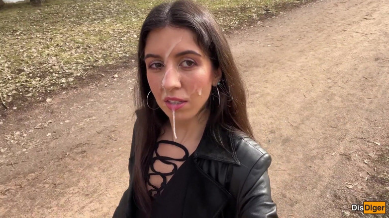 Dis Diger: Cum on a Girl's Face so She Could Walk Through...