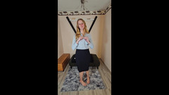 Bikergirl_97: Strip After Work with Intense Orgasm