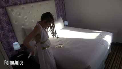 PornoJuice Faphouse: Eva Fay Starověká římská bohyně dostane blackbred