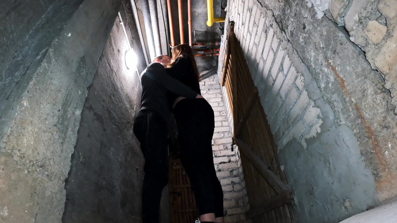 Addy Broke: 18 Year Old Girlfriend Fucked in the Basement of the...