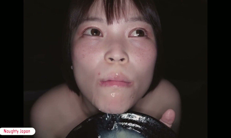 Sky Angel: Her Mouth and Throat Filled with Thick Yellowish Cum - Every...