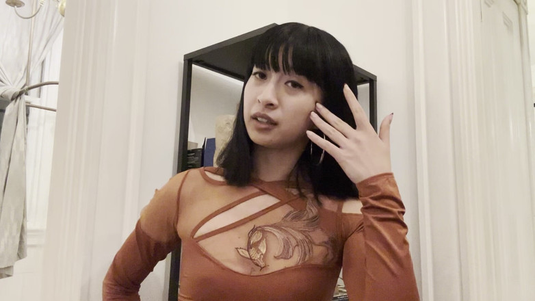 Felicity Azura: Jerk med vattenkräm