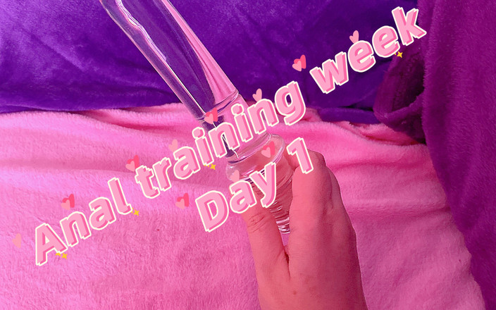 Kisicaxx: アナルトレーニング1日目