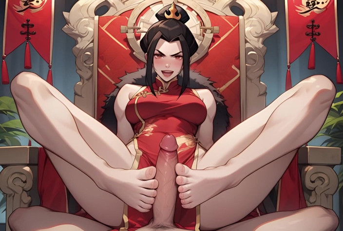 You top AI: Puteri Azula Underfuck Daripada AI The Legend Of Aang