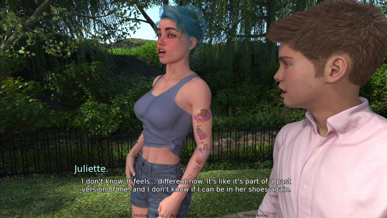 Trans Maaya: Juliette är inte en vanlig tjej - utomhus med min äldre futa -flickvän