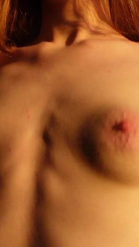 Sucking My Nipples, Squeezing & Playing with My Small Tits