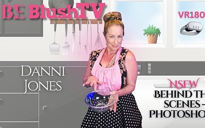 Blush Erotica VR: Blushtv - Danni Jones Penggambaran NSFW