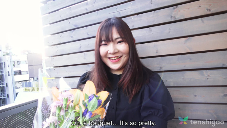 Tenshigao: สาวอวบญี่ปุ่นสมัครเล่น มิกิ ในชุดชั้นในเซ็กซี่มาเล่นกับเรา