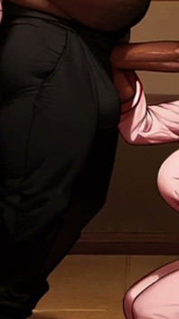 Maria MILF uczy pasierbicę, jak ssie penisa