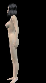 Animated 3D porn - ein sehr schönes mädchen, das verschiedene sexy positionen gibt