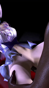 3D Cute Cosplay Babe Wearing Hot Dress Have Gangbang Sex