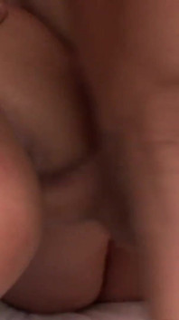 Black Angelika has a double anal penetration followed by a facial cumshot