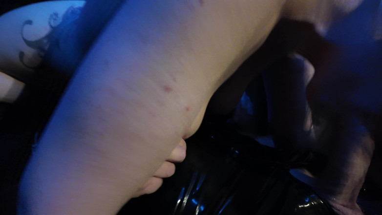 Domina Dark: Sexy Sam Love Meat in Rubber