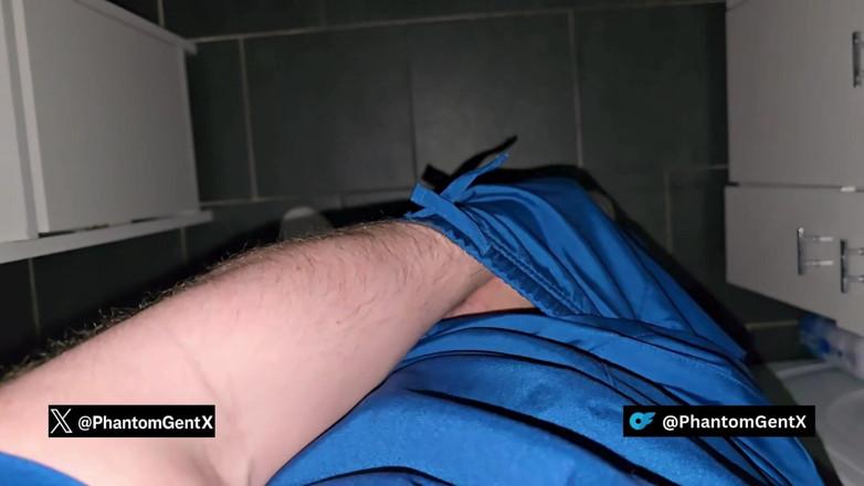 PhantomGentX: German Doctor Sneaks to Toilet and Jerks Out His Secret