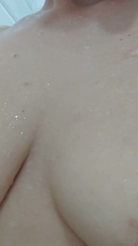 Wet Milky Tits with Hairs on Areolas