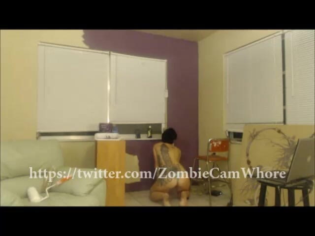 Goddess Vivian Leigh: Voyeur Topless Painting