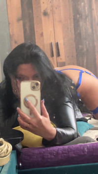 Feeling Myself in the Mirror Just a Sexy Tease Before Things Get Hotter.