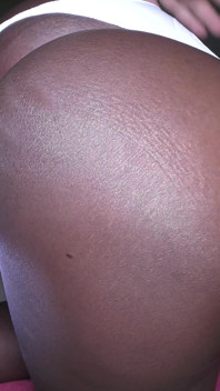 Ebony Teen Dogged and Breeded by a White Dude
