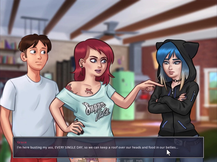 Johannes Gaming: Summertime Saga: jururawat memberikan saya handjob.