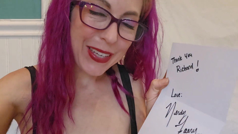 Nerdy_faery: My Nipples, Pussy and Nipple Hair for Richard