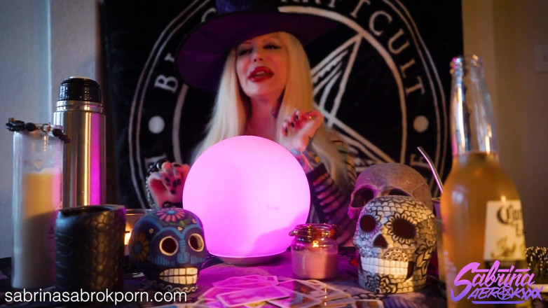 Sabrina Sabrok: Čůráky kouzelná nadržená čarodějnice