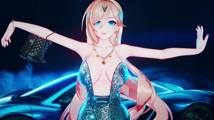 MikuMotion: Abracadabra nippel-hengste; C-ring; Fetisch-uniform