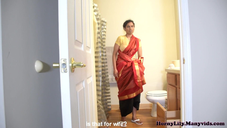 Horny Lily: Tamilisches dorfmädchen stiehlt, das alles für einen job tun wird