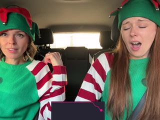 Serenity Cox: Elfi excitați cumming în Drive Thru cu vibratoare luxuriante controlate de...