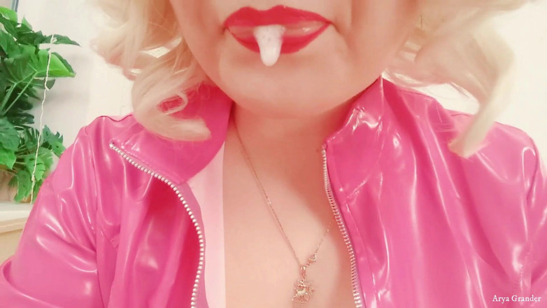 Arya Grander: FemDom POV seksowna blondynka upokarza