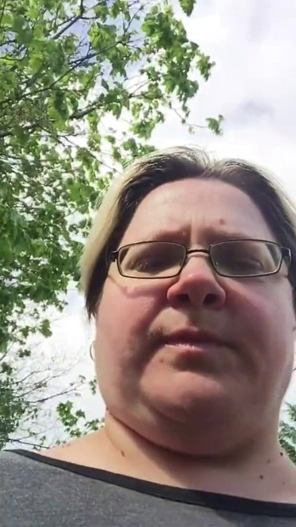 Real homemade BBW BBC porn: Bbwbootyful se prépare à sortir et s'exhibe en plein air