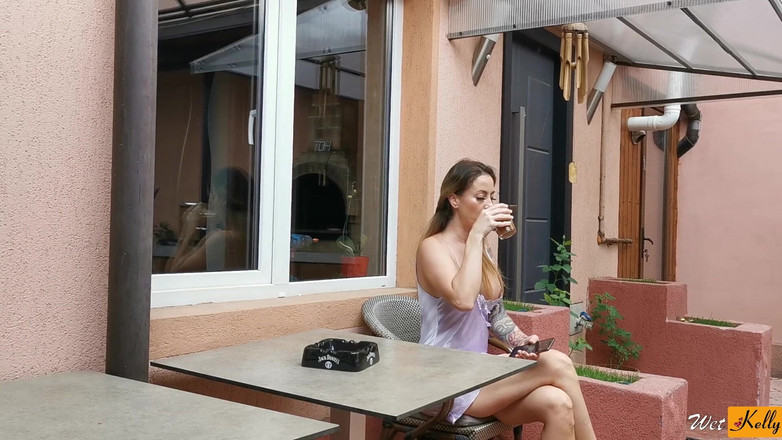 Wet Kelly: Sexo anal amateur - Esposa cachonda se prepara para su marido...