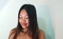 Abby Thai: Close-up gezicht bij het bevrijden van je pik