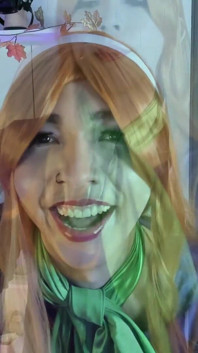 Cosplay Puv Daphne Burp Challenge with Scooby Taser