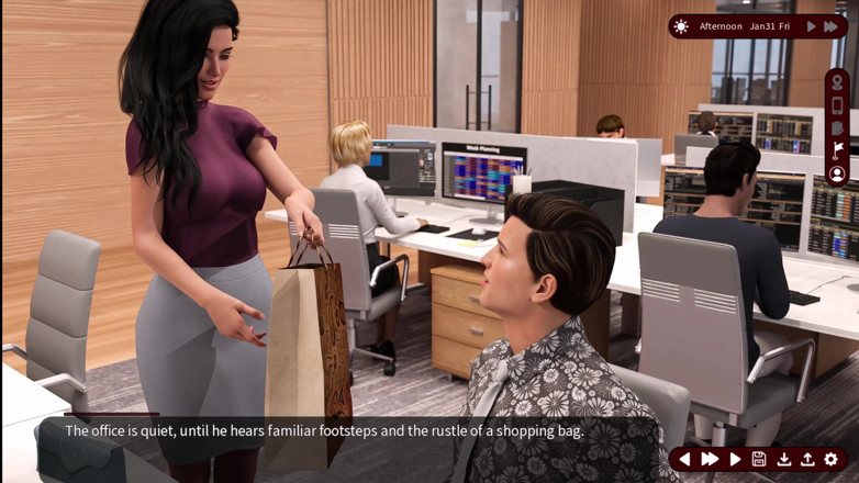Johannes Gaming: Sussurri del desiderio 22 Sarah ha mostrato le sue tette al...