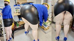 Big juicy ass booty clapper & jamdown: Думала, ты захочешь увидеть мою большую задницу, пока я работаю