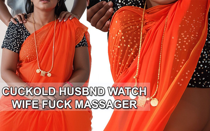 Luxmi Wife: Чоловік-рогоносець запрошує масажера трахнути дружину - 1