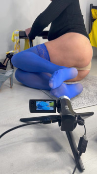 On the Set of a Foot Fetish Video