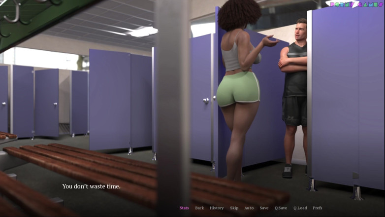 Porny Games: Căsătoria adorată de Simbaclaw - sex la duș la sală, doamna...