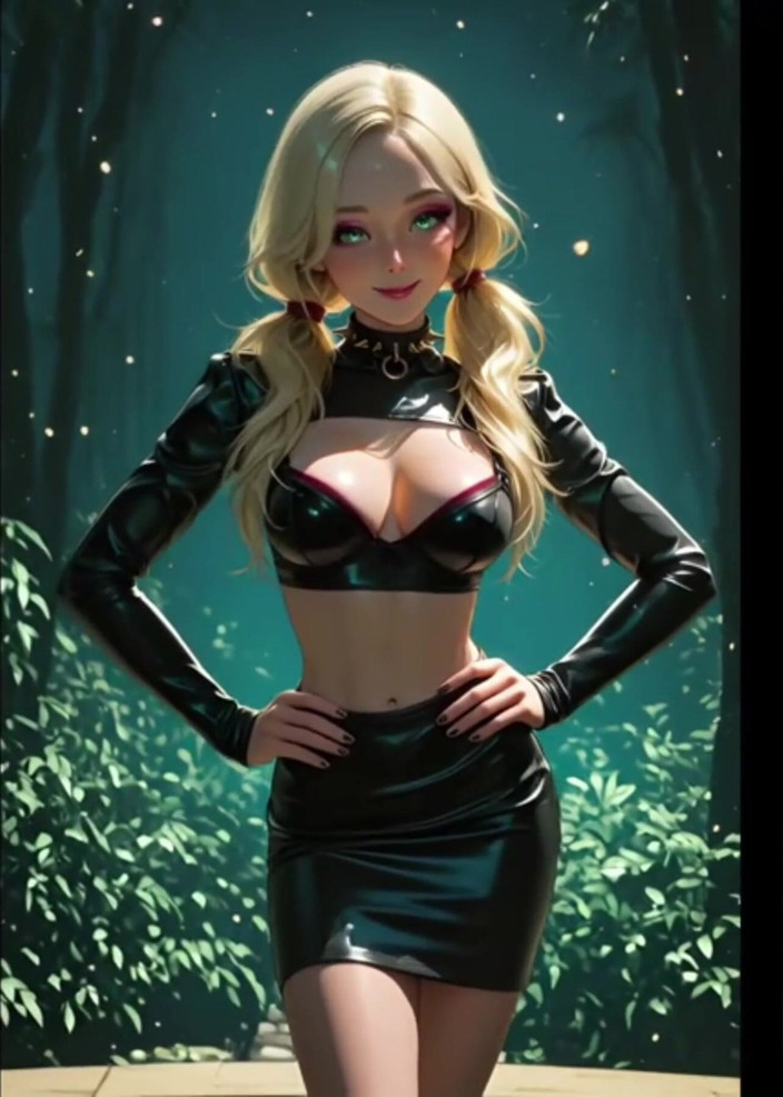 Sexxy anime: Menari dengannya