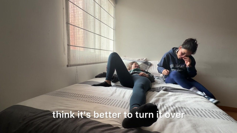 scarlettandc: ジムから帰ってきて、とても熱かったのでセックスしました