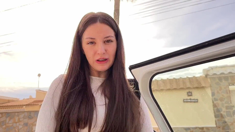 Sugary Kitty: Girl Next Door Give Blowjob to Neighbor in Car for...